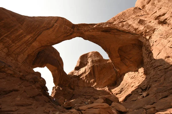 Paisaje Parque Nacional Arcos Los Estados Unidos América — Foto de Stock