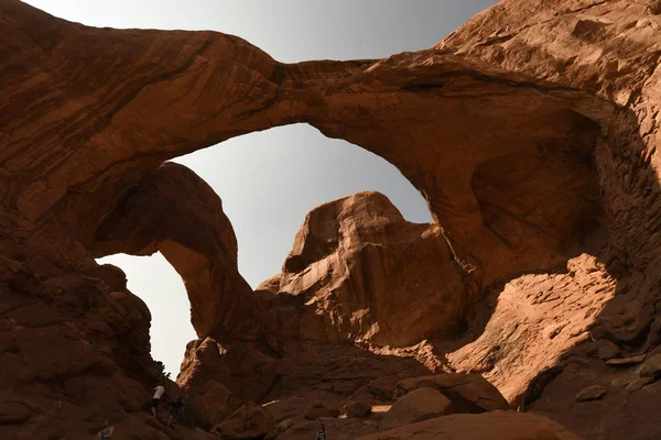 Paisaje Parque Nacional Arcos Los Estados Unidos América — Foto de Stock