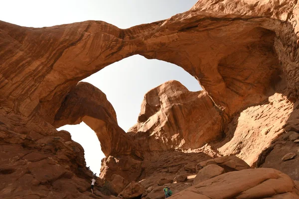 Táj Arches Nemzeti Parkban Amerikai Egyesült Államokban — Stock Fotó