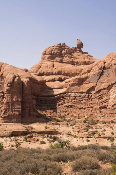 Landschaft Bogen Nationalpark Den Vereinigten Staaten Von Amerika — Stockfoto