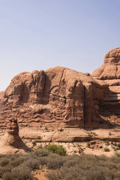 Paisaje Parque Nacional Arcos Los Estados Unidos América —  Fotos de Stock