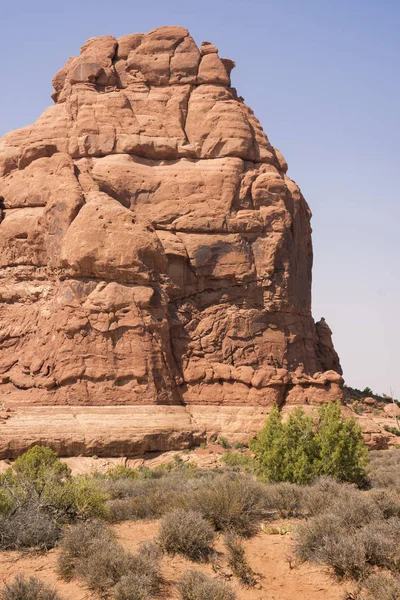 Paisaje Parque Nacional Arcos Los Estados Unidos América —  Fotos de Stock