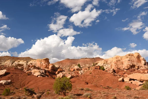 Road Scenic Byway Capitol Reef National Park United States America — Stock Photo, Image