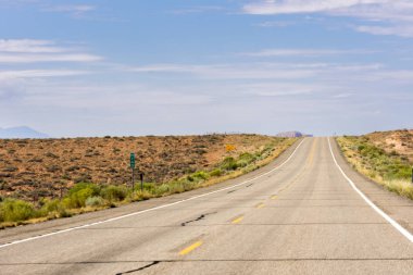 Amerika Birleşik Devletleri'nde Goblin devlet parkı üzerinde yol