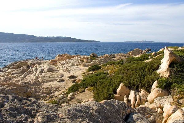 Τοπίο Στο Νησί Μανταλένα Στη Σαρδηνία Στην Ιταλία — Φωτογραφία Αρχείου