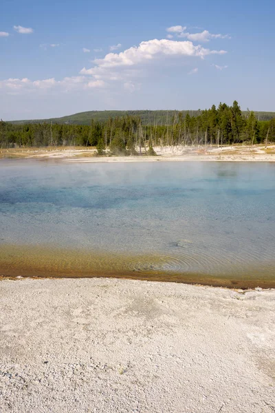 Géiser Biscuit Basin Parque Nacional Yellowstone Wyoming — Foto de Stock