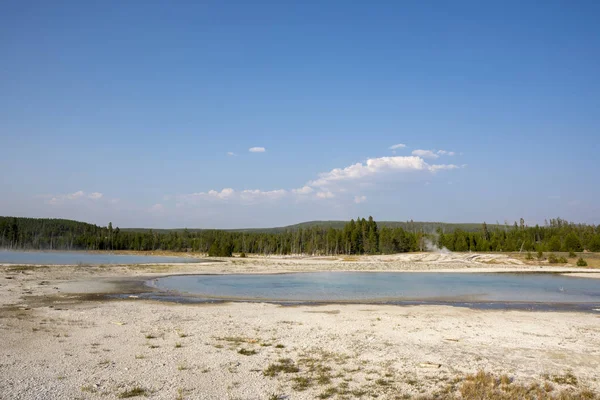 Géiser Biscuit Basin Parque Nacional Yellowstone Wyoming — Foto de Stock