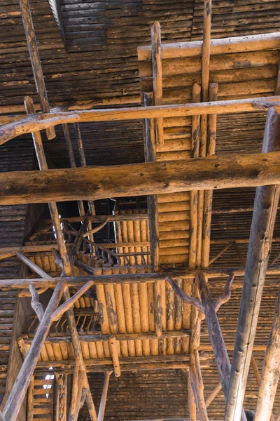 Древнее Сооружение Старом Верном Бассейне Йеллоустонского Национального Парка Вайоминге — стоковое фото