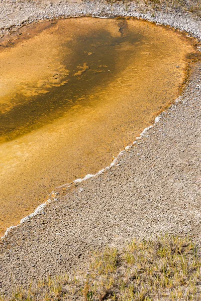 Geiser Aguas Termales Antigua Cuenca Fiel Parque Nacional Yellowstone Wyoming —  Fotos de Stock