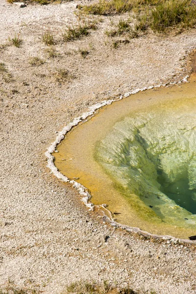Geyser Hot Spring Old Faithful Basin Yellowstone National Park Wyoming — Stock Photo, Image