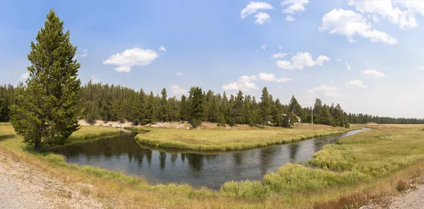 Río Yellowstone Parque Nacional Yellowstone Wyoming — Foto de Stock