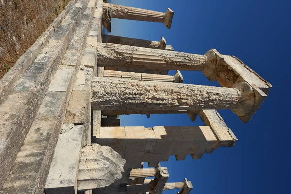 Aphaia Templom Egina Szigeten Görögországban — Stock Fotó