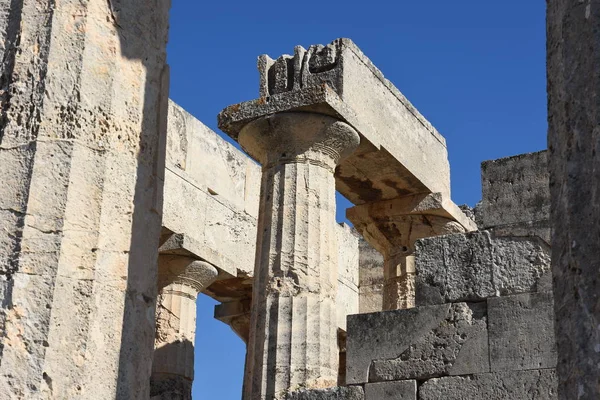 Aphaia Храму Егіна Острова Греції — стокове фото