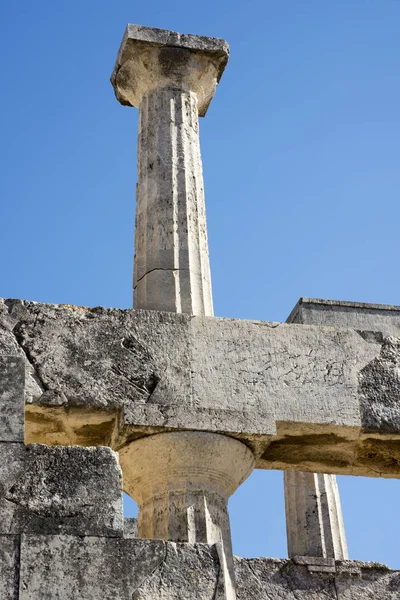 Templo Afaia Ilha Egina Grécia — Fotografia de Stock