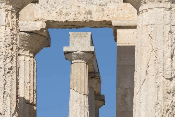 Phaia Temple Egina Island Greece — Stock Photo, Image