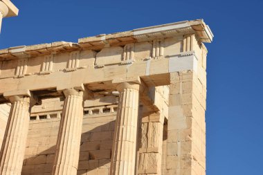 Atina 'daki Atina Akropolü Tapınağı Yunanistan