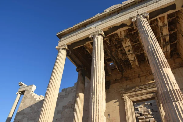 Atina 'daki Atina Akropolü Tapınağı Yunanistan