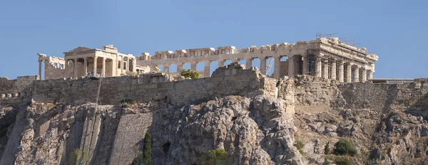 Templo Acropolis Atenas Atenas Visto Agora Greece — Fotografia de Stock