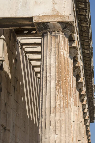 Świątynia Hefajstosa Agorze Aten Grecji — Zdjęcie stockowe