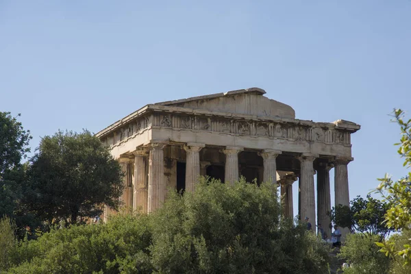 ギリシャのアテネのアゴラにあるヘファエストゥス寺院 — ストック写真