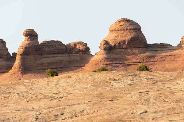 Paisaje Parque Nacional Arcos Los Estados Unidos América — Foto de Stock