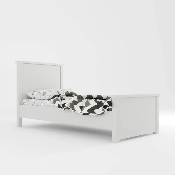 Design Eines Kinderbettes Mit Rückenlehne — Stockfoto