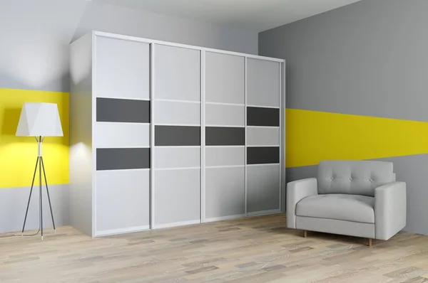 3D geometrik arka plan tasarım