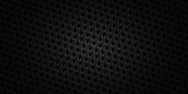 Koyu siyah Geometrik ızgara arka Karanlık Geometrik ızgara arka plan Modern karanlık soyut doku