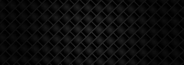 그리드 Backdark Black Geometric Grid Backdark Black Geometric Background Modern — 스톡 사진