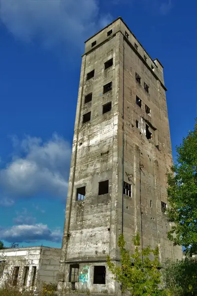 Abandoned Old Granary Building Russia Nizhny Novgorod Region Arzamas 2019 — Stock Photo, Image