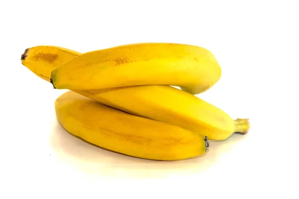 Beyaz arka plan üzerinde izole muz. Rusya