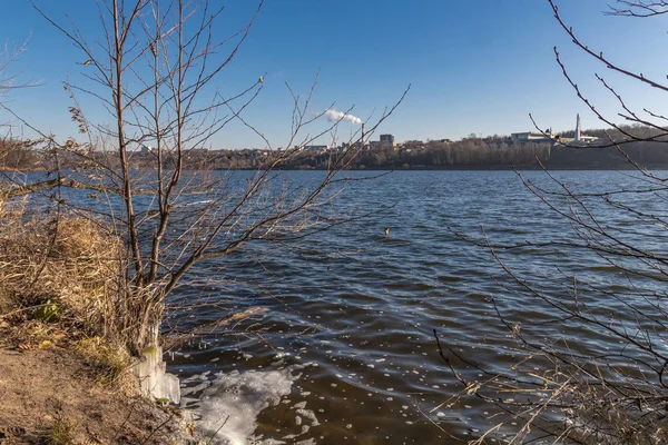 Yachenskoye haznesi. Kaluga bölgesi. Kaluga. Rusya. Sonbahar