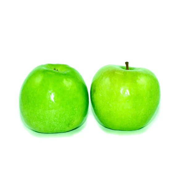 Хелен яблоко на белом фоне — стоковое фото
