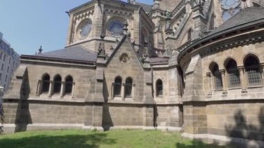 Dini ve güzel kilise Almanya eski şehir