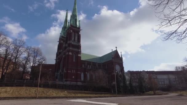 Kostel Johns Johannes Church — Stock video