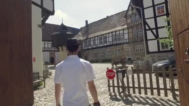 독일에 역사적인 장소에 — 비디오