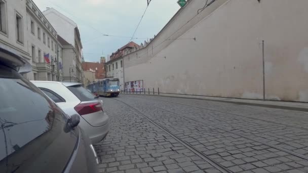 Paseo Callejero Praga — Vídeo de stock