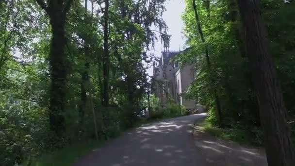 Marienburg Kasteel Duitsland — Stockvideo