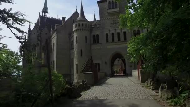 Castelo Marienburg Alemanha — Vídeo de Stock