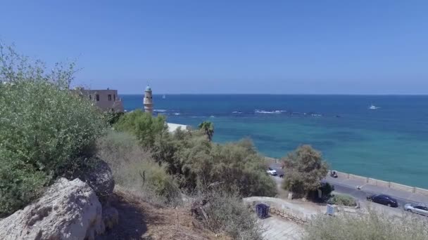 Tel Aviv Israel Largest Square Jaffo — Stock Video