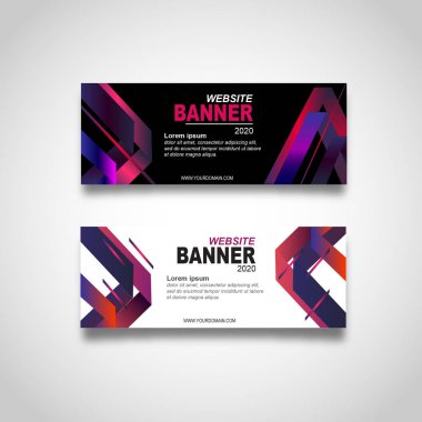 glowiong mor afiş ile soyut afiş