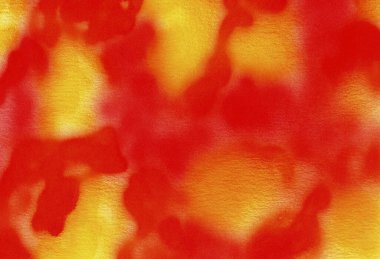 Soyut Sonbahar Renkleri, Hava Fırçası Boyama