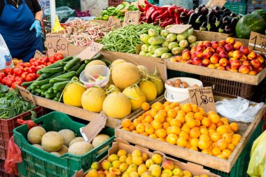 Markette meyve ve sebze