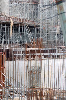 Takviye, yeni bina inşaatı, dikey