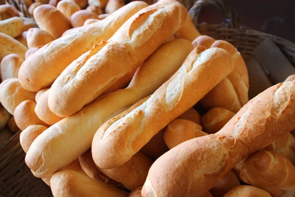 French big crunchy baguette Stock Image