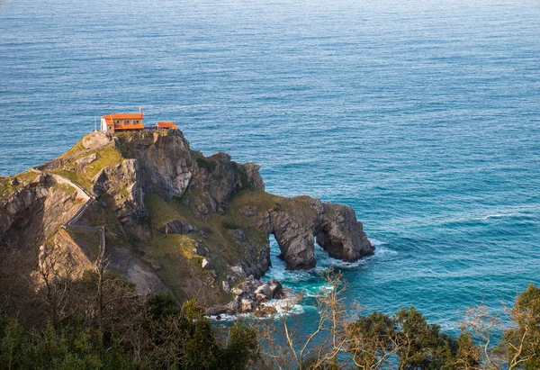 Mirador San Juan Gaztelugatxe Aqueche — Foto de Stock