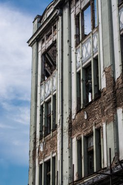 Saraybosna 'da bir sürü fotoğraf çekilen bina