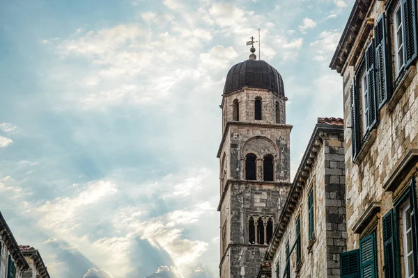 プラザ スタドラン クロアチアのドゥブロヴニクにあるフランシスコ修道院 — ストック写真