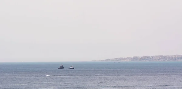 Rimorchiatore Sul Mare Malaga — Foto Stock