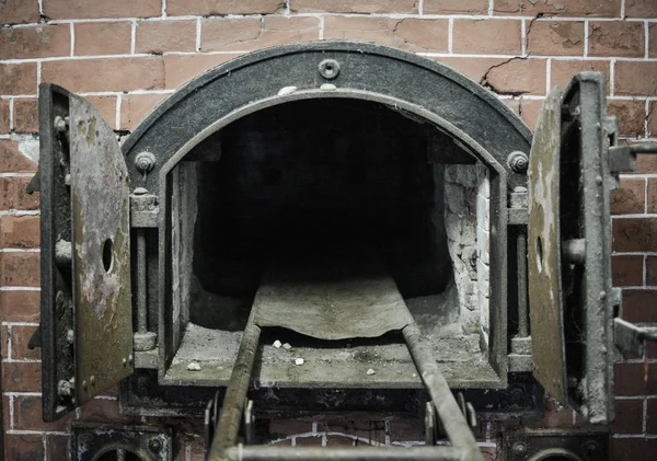 Mauthausen Austria 2015 Widok Krematorium Obozu Koncentracyjnego Mauthausen Gdzie Znajdowały — Zdjęcie stockowe